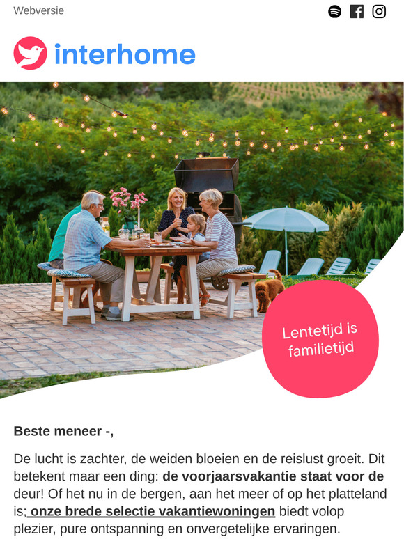 🌸 Bloeiende vooruitzichten: De voorjaarsvakantie wacht op u! 🌸