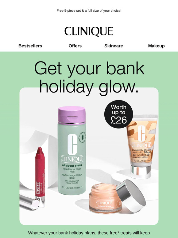 Bank holiday's calling 📞 Free gifts inside