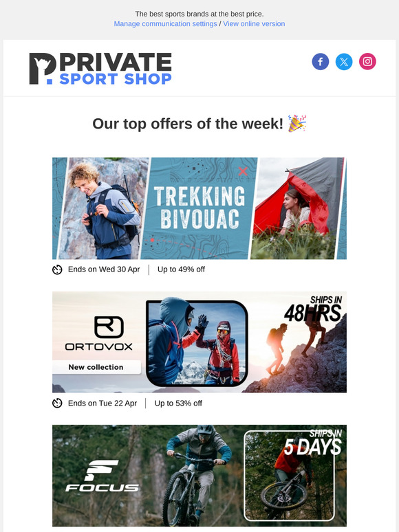 🏆 Top offers of the week!