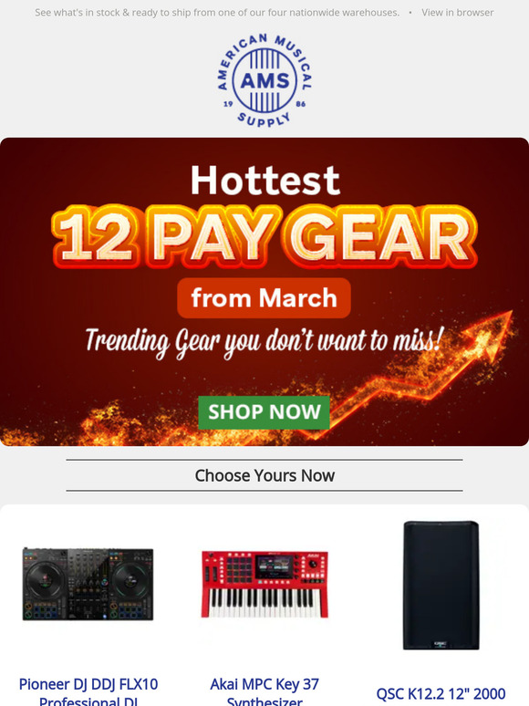 Get it Now: Trending Top Sellers on 12-Pay, Just for You!