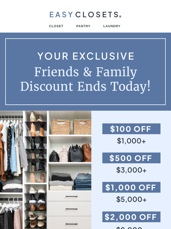 Last Chance! Save up to $2,000 — Ends Tonight