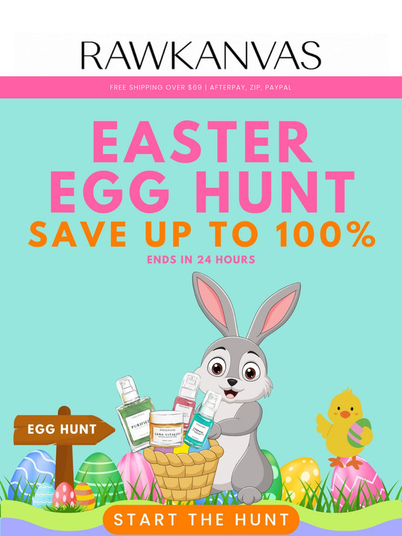 Easter Egg Hunt? 100% OFF Inside 🐰