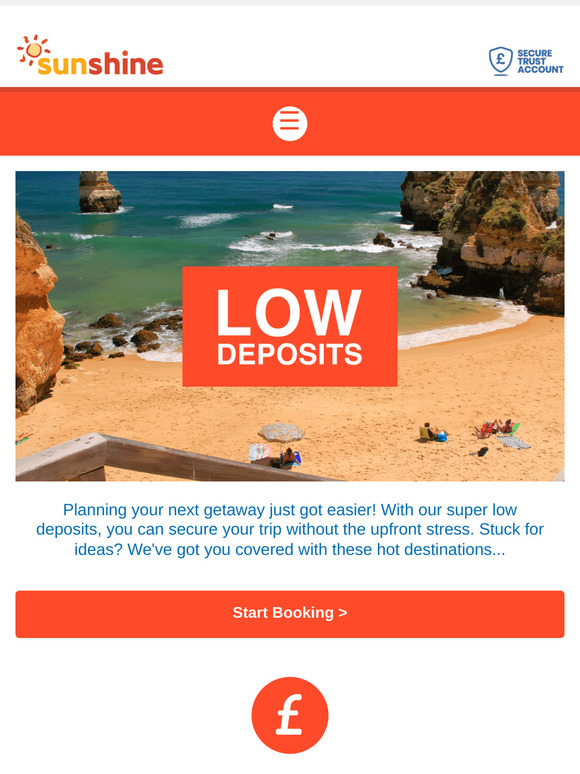 Lock in your hotel with a £1 deposit 🤯