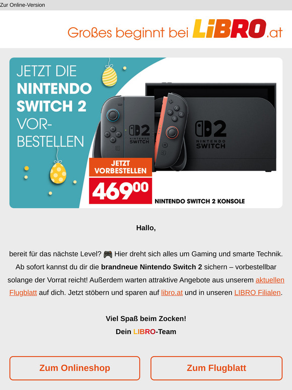 Gaming-Highlights & Technik-Deals: Nintendo Switch, Zubehör und mehr!