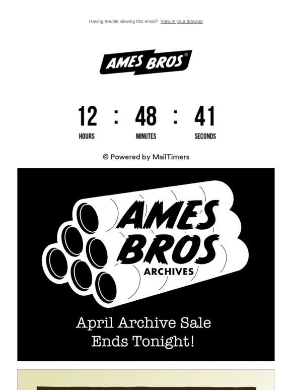 April Archive Sale - ENDS SOON