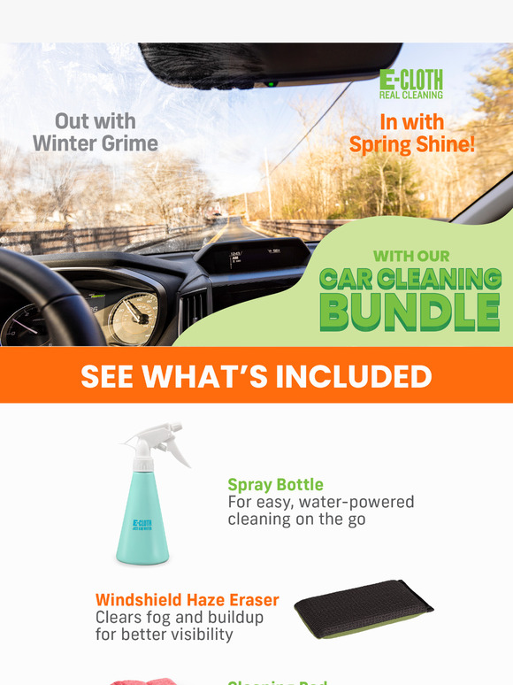 Spring Clean Your Second Home (AKA Your Car) 🚘🌸🧽