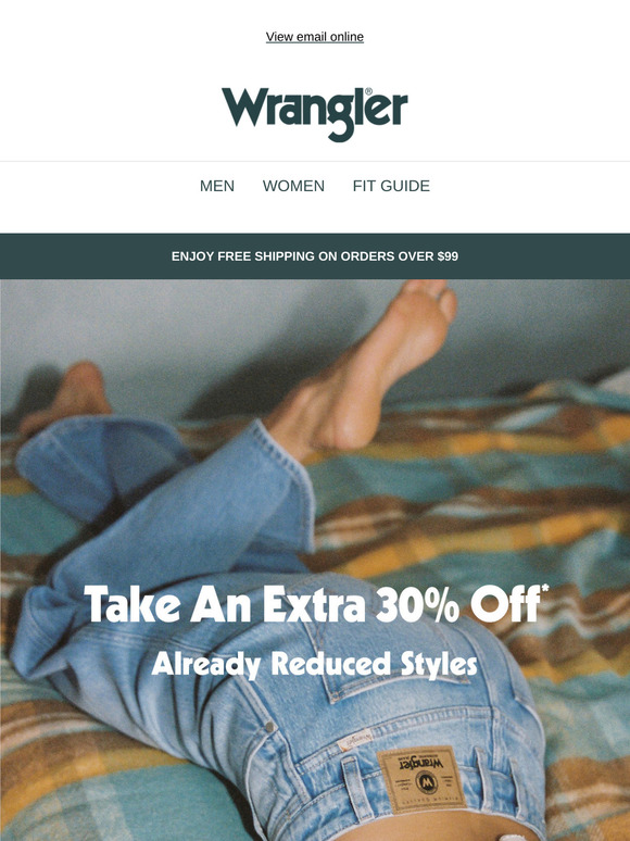 Take a further 30% off*