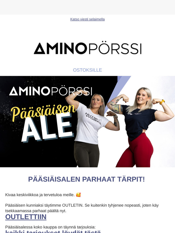 PÄÄSIÄISALEN TÄRPIT! 😍 OUTLET on TÄYNNÄ!