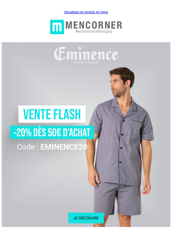 Eminence : -20% dès 50€ d'achat