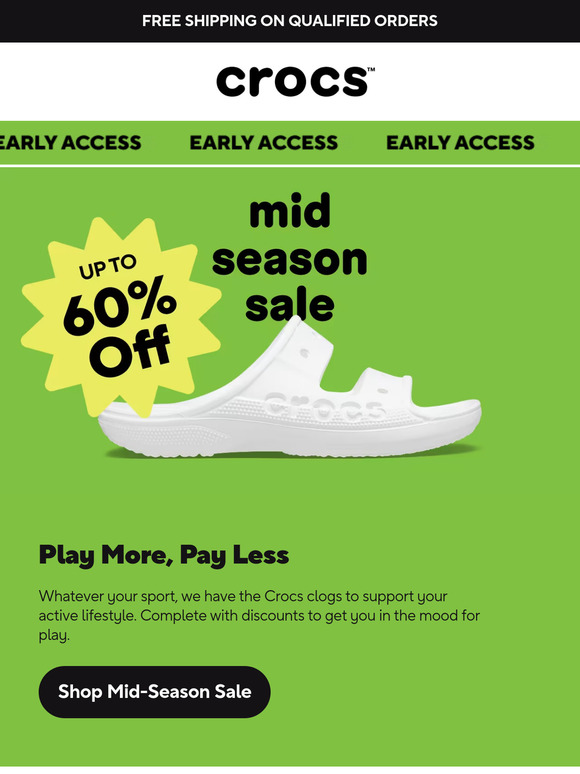 Early Access: Spring Sale