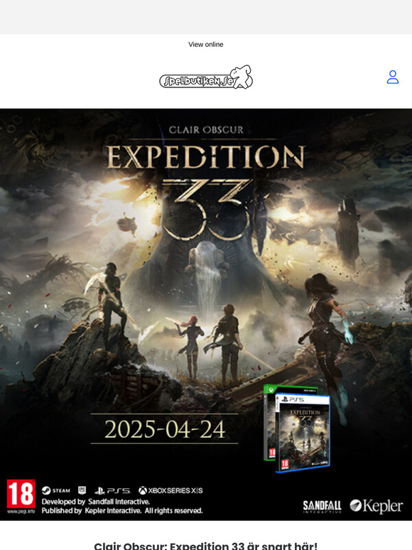 Clair Obscur: Expedition 33 är snart här!