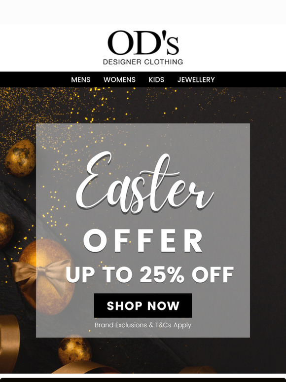 Hop into 25% Off This Easter! 🐰