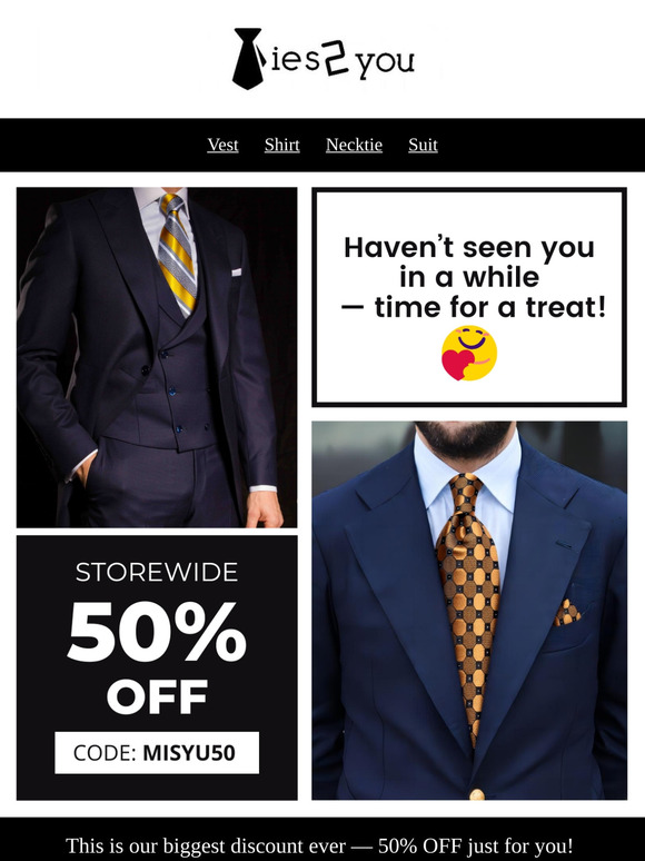 Still Thinking? Here’s 50% OFF Just for You!❤️