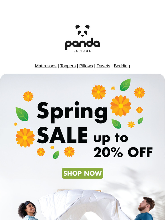 Spring clean your sleep set-up 🐼