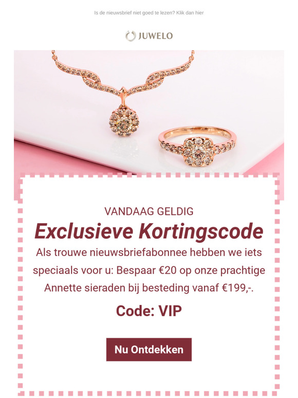 💎 VIP korting & een schitterende sieradentip