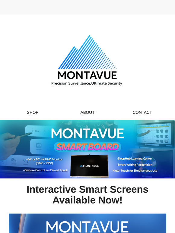 4K Interactive Touch Screens Available Now!