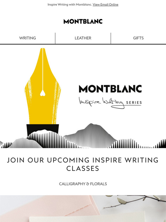 Join our upcoming Inspire Writing classes