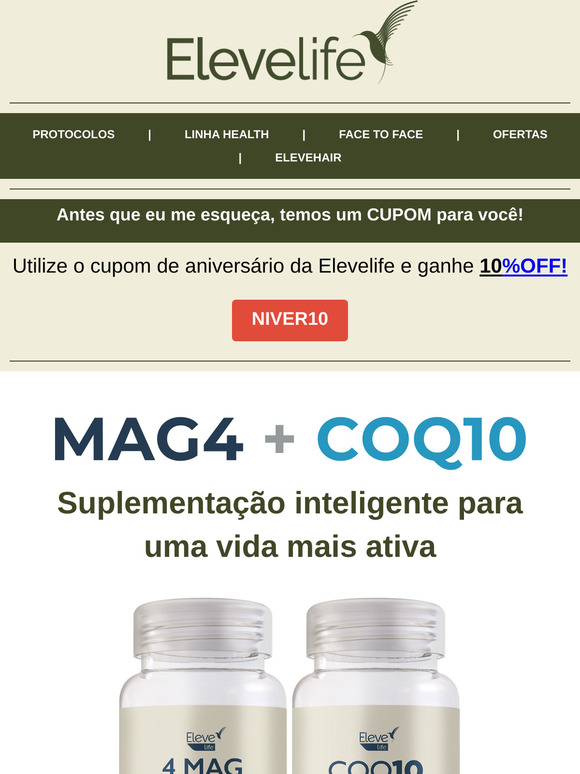 🚨 NOVIDADE ELEVELIFE 🆕 A união que melhora energia, sono e foco — você precisa conhecer!