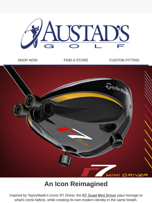 🏌️‍♂️Go Mini! Check Out The TaylorMade R7 Quad Mini Driver