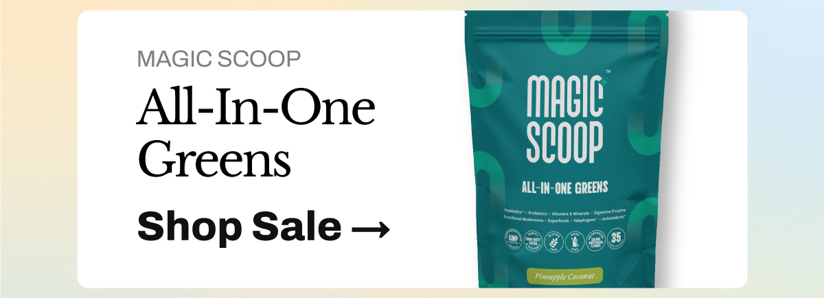 15% OFF Magic Scoop All-In-One Greens Shop Sale