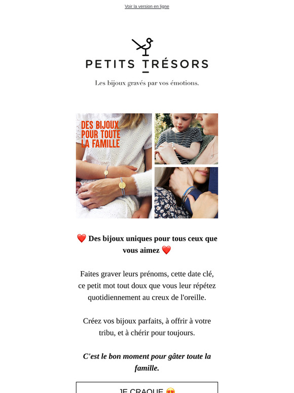 Créez un bijou unique pour vos proches 💎