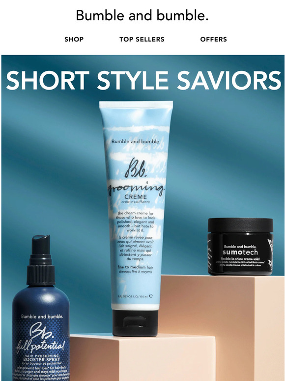 3 quick + easy stylers for short hair (and beyond).