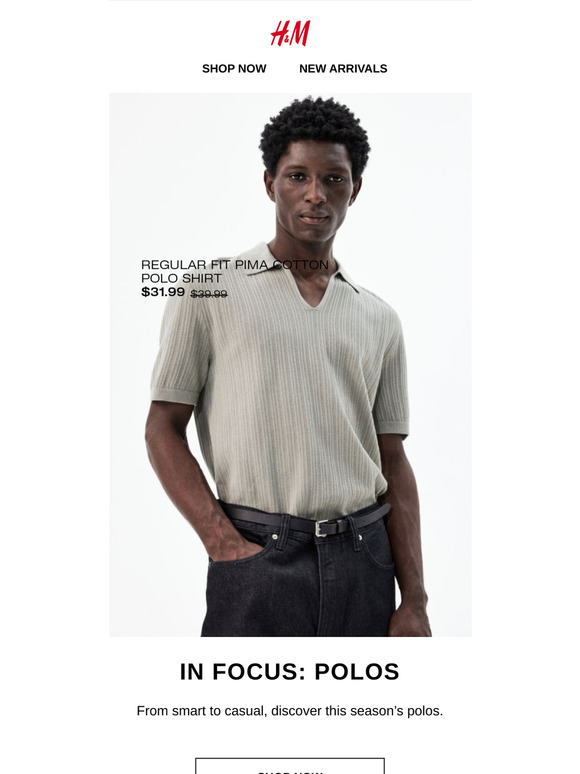 New-season polos
