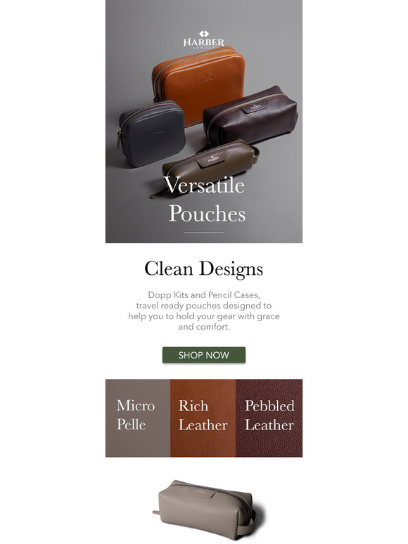 Versatile Pouches