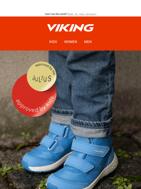 New shoes for spring - approved by kids!