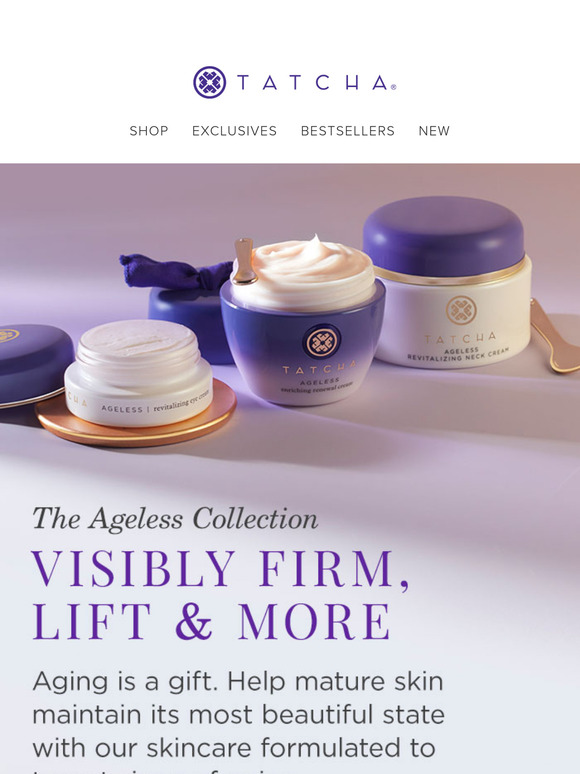 Visibly firm and lift your skin with the Ageless Collection