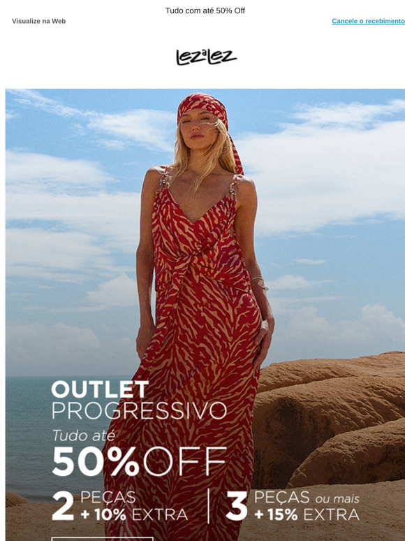 OUTLET Progressivo com 15% extra 😍