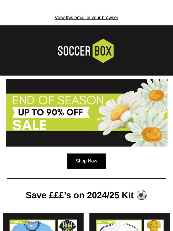 Spring into action up to 90% OFF 💥