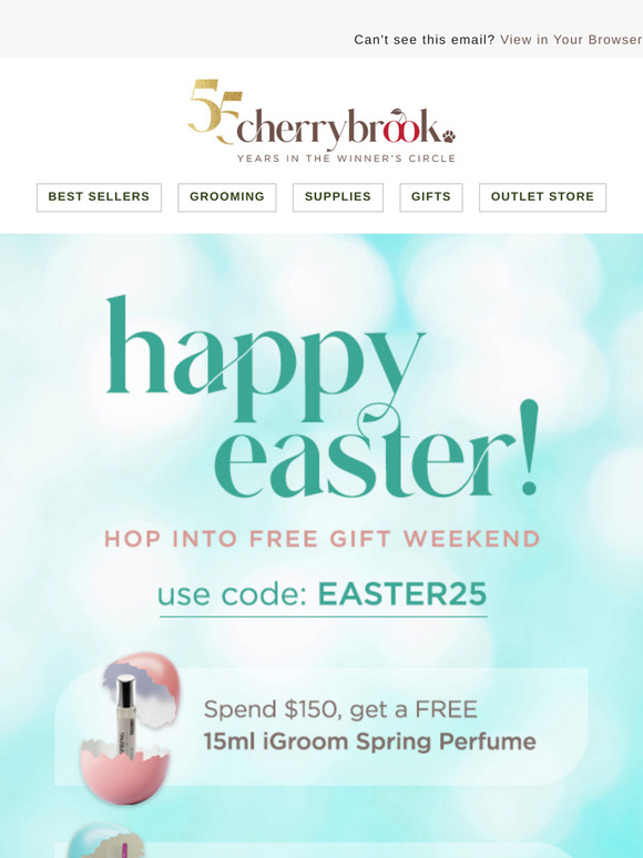 Hop Into Free Gift Weekend 🐰