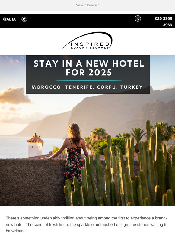 New hotel openings 2025✨