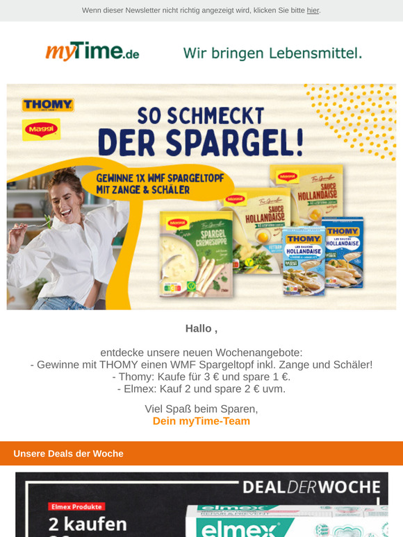 🏆🍴 Gewinne mit THOMY einen WMF Spargeltopf inkl. Zange und Schäler! 🎁