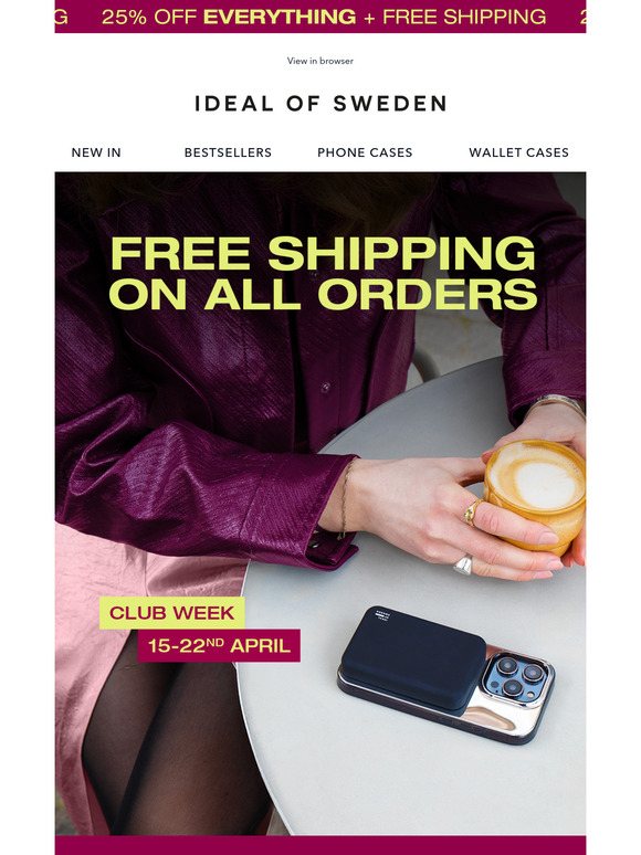 Free shipping on all orders! 💥