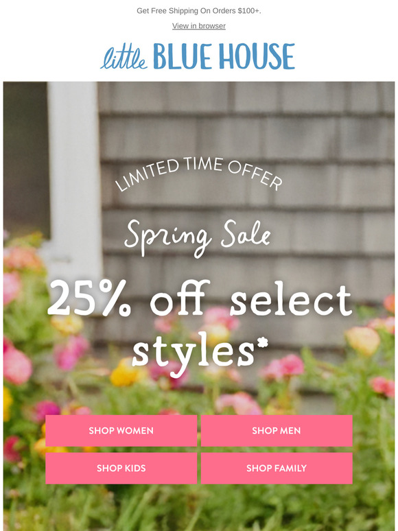 Our Spring Sale is Here! Save up to 25%! 🌷💕