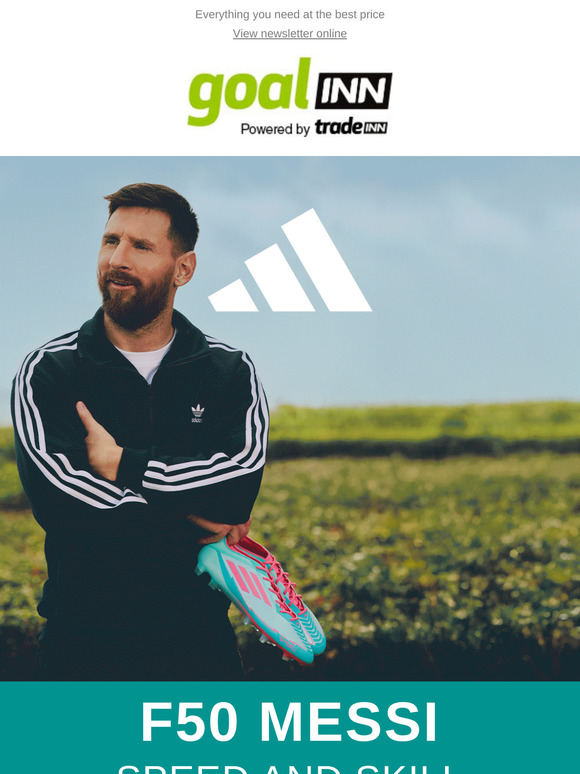 adidas F50 Messi: Champion speed at your feet