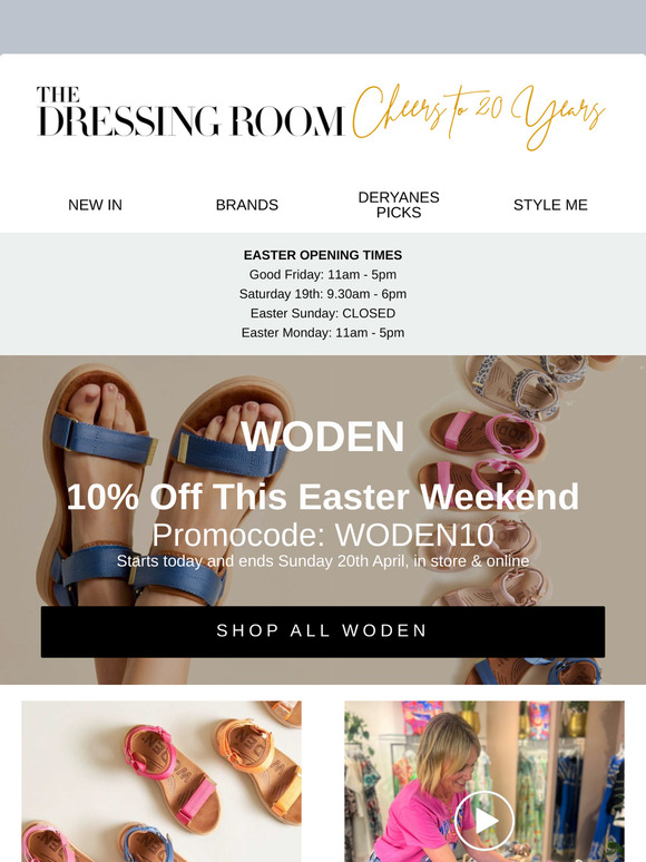 10% Off New Woden Styles: Spring’s Hottest Footwear Just Landed!