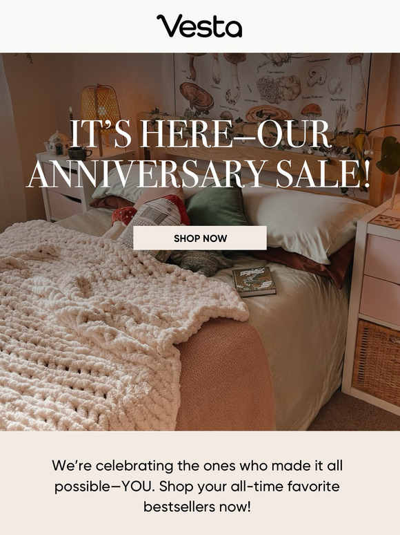 (!!!) The Anniversary Sale is Here (!!!)