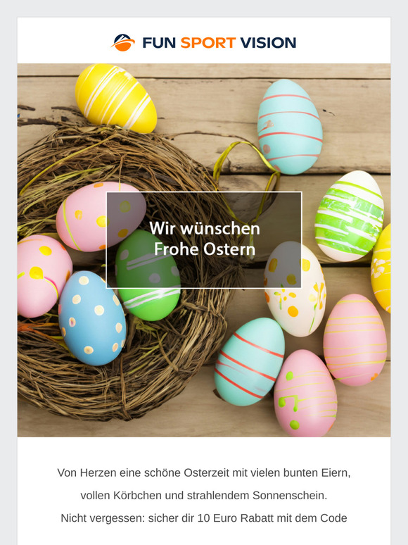 Fun Sport Vision wünscht Frohe Ostern