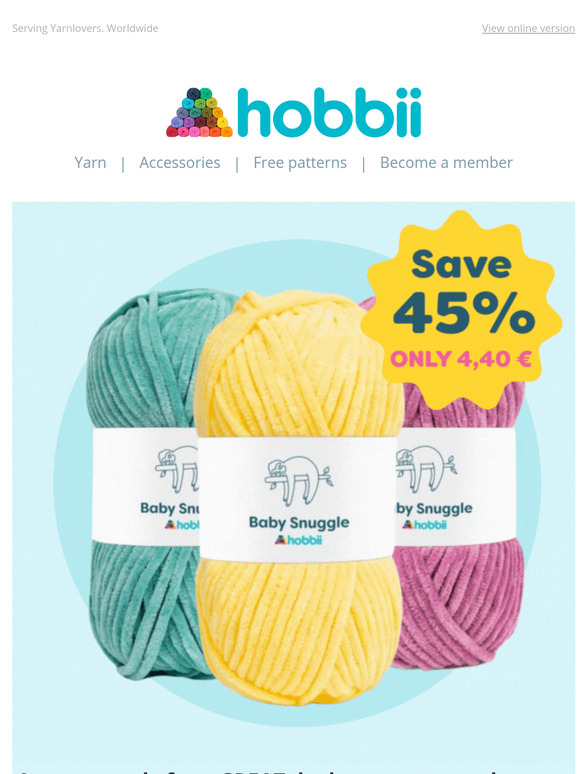 Warning ❣️ Extremely snuggly yarn on sale!
