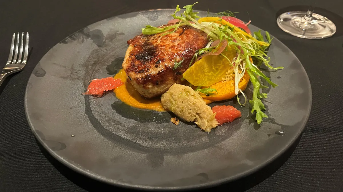 Etch's second location in The Factory at Franklin opened Oct. 29, 2024. The menu includes a pork ribeye, octopus and shrimp bruschetta, roasted cauliflower and crispy potato salad.