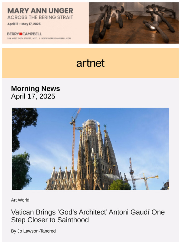 Pope Moves Gaudí Closer to Sainthood