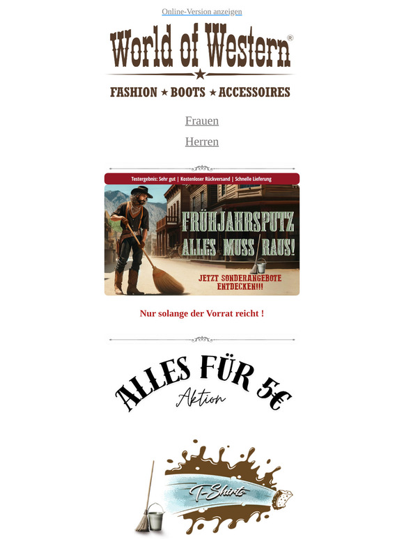 Frühjahrsputz SALE, alles muss raus! 🔥