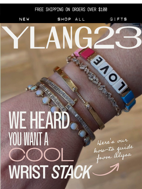 Master the art of wrist stacking!