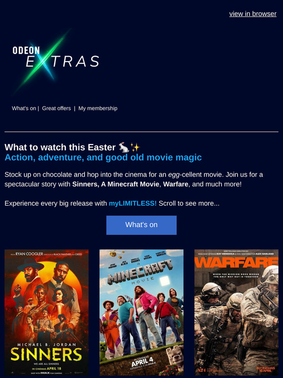 What's on this Easter 🥚