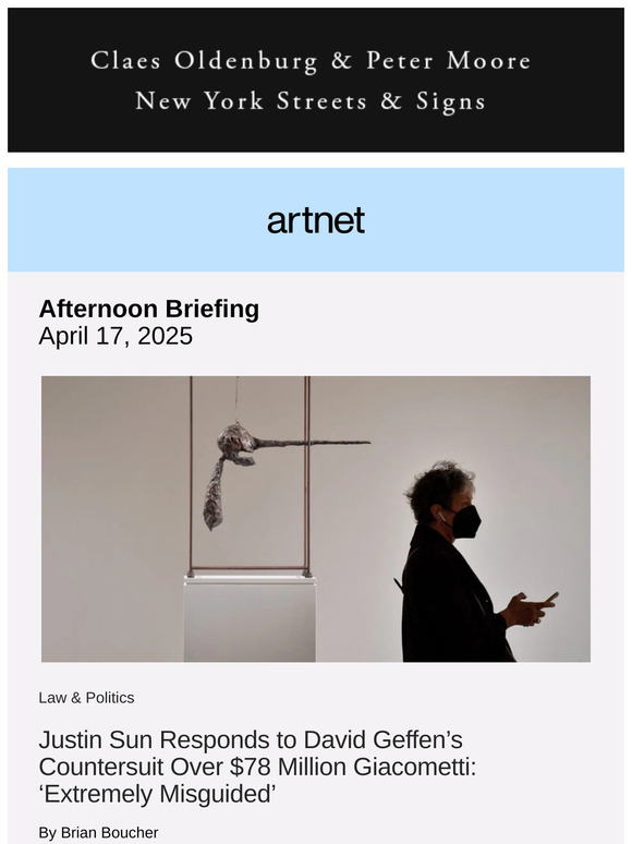 Billionaires Go to Battle Over Giacometti