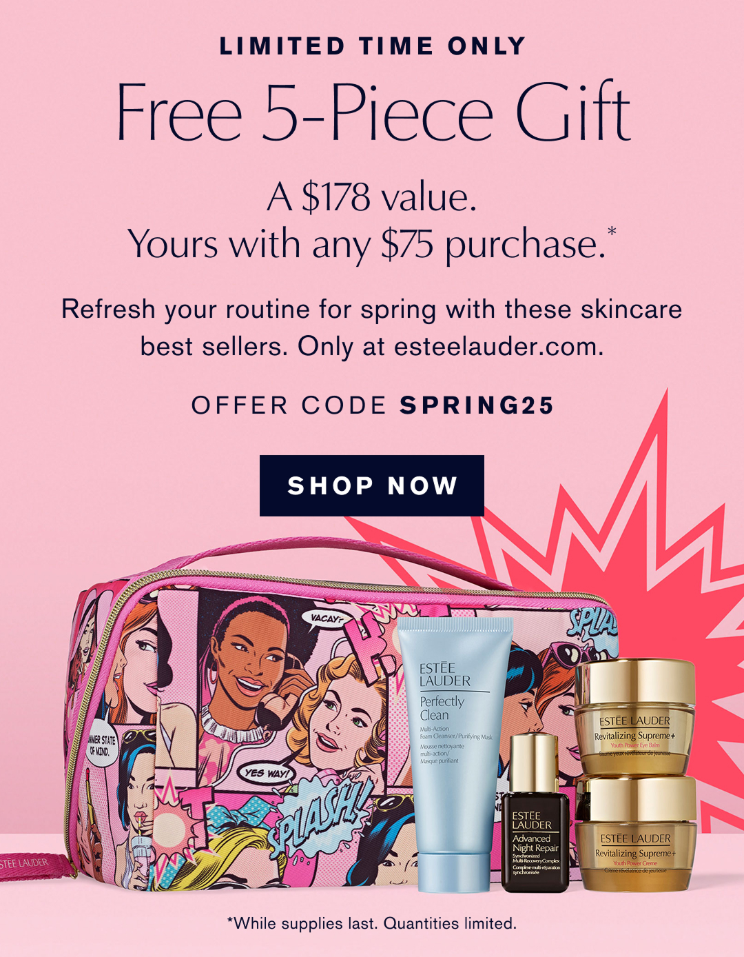 Estée Lauder: Limited Time ⭐️ Free 6-Piece Gift, a $230 Value