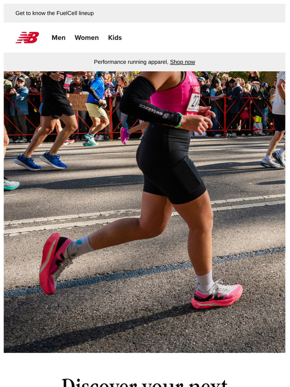 Your next running shoe is in this email
